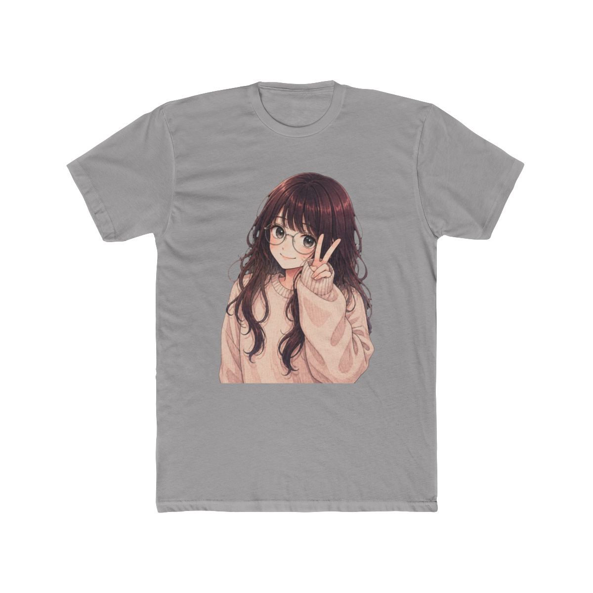 Anime Fragrant Flower Blooms with Dignity T Shirt Waguri Kaoruko Vintage Washed Tops Tees Oversized Short Sleeve T Shirt Girl | The Fragrant Flower Blooms with Dignity - Official T-Shirts merchandise